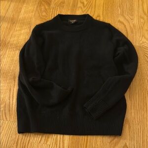 Crewcuts boys black cashmere sweater size 8/9